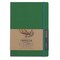 Pentalic Recycled Traveler's Sketchbook - 8-1/4" x 5-7/8", Green